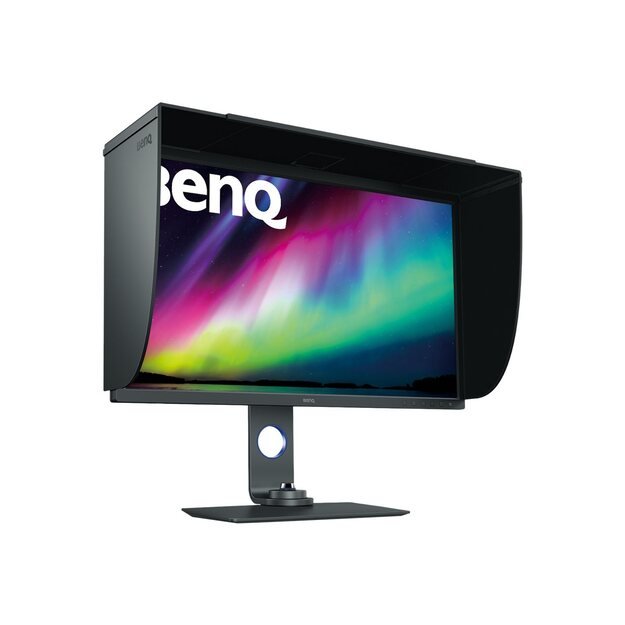 Monitorius BENQ SW321C 32inch photographer monitor 4K Adobe RGB 3840x2160 IPS 2xHDMI DP USB USB-C 60W