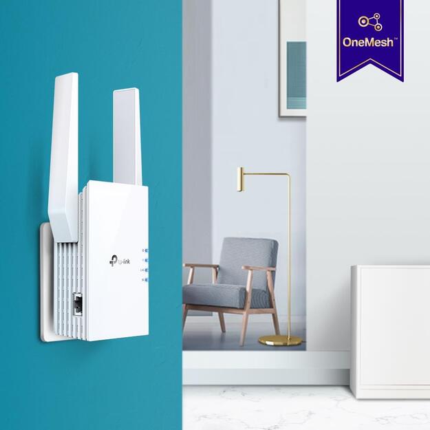 Belaidžio ryšio stiprintuvas 1800MBPS RE605X TP-LINK