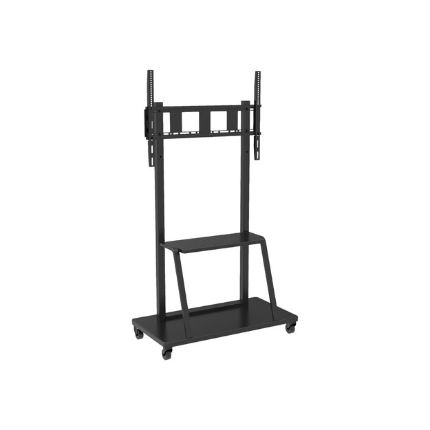 Televizoriaus stovas su ratukais TECHLY 105575 Techly Mobile stand for large TV LCD/LED/Plasma 55-100 150kg VESA shelf