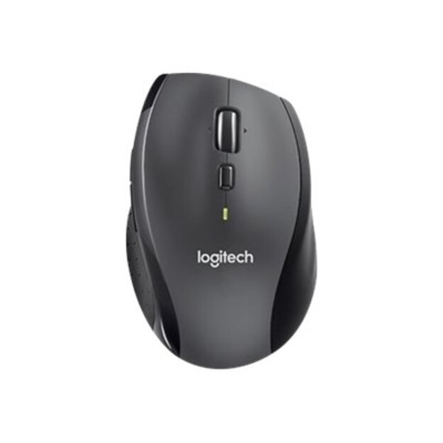 Kompiuterinė pelė belaidė LOGITECH M705 Silver / Marathon - Laser - Tiny unifying nano receiver - Muis Zilver Draadloos