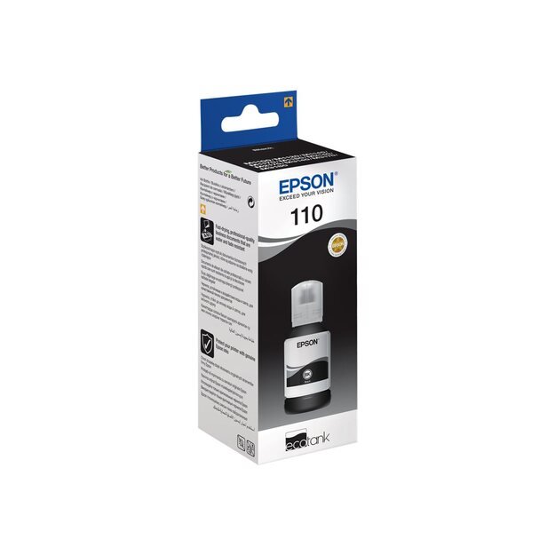 EPSON 110 EcoTank pigment black ink bottle