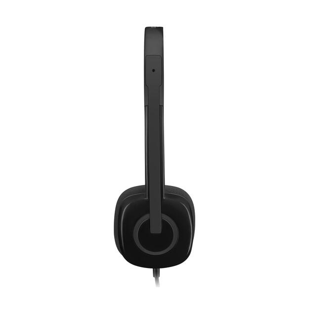 Ausinės HEADSET STEREO H151/BLACK 981-000589 LOGITECH 18