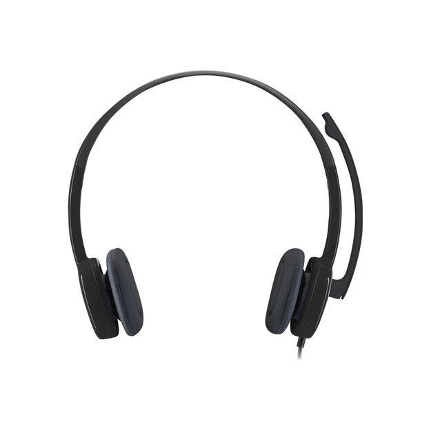 Ausinės HEADSET STEREO H151/BLACK 981-000589 LOGITECH