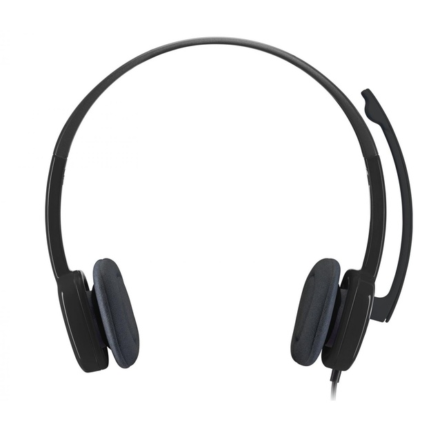 Ausinės HEADSET STEREO H151/BLACK 981-000589 LOGITECH