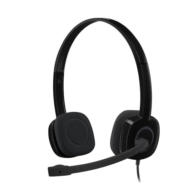 Ausinės HEADSET STEREO H151/BLACK 981-000589 LOGITECH 21