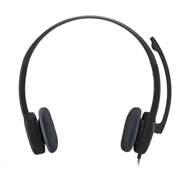 Ausinės HEADSET STEREO H151/BLACK 981-000589 LOGITECH 20