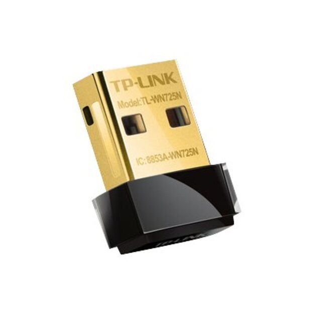 USB belaidžio tinklo Wi-Fi adapteris 150MBPS NANO TL-WN725N TP-LINK