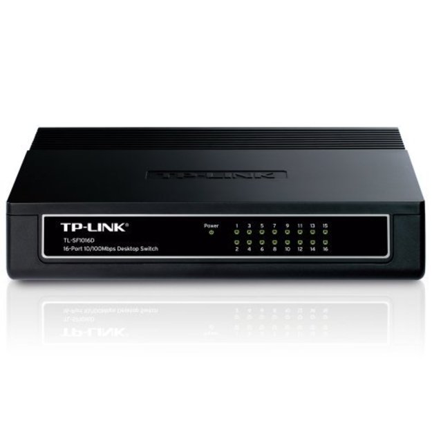 Komutatorius 16PORT 10 100M TL-SF1016D TP-LINK