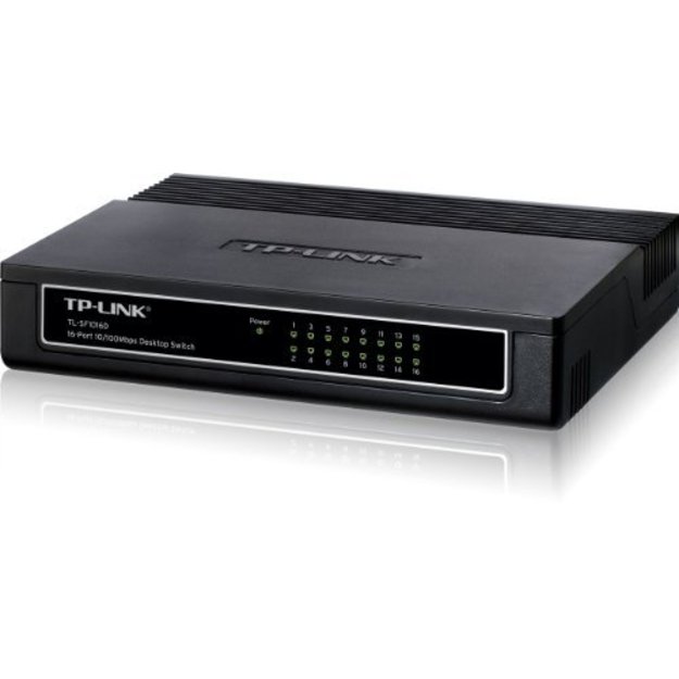 Komutatorius 16PORT 10 100M TL-SF1016D TP-LINK