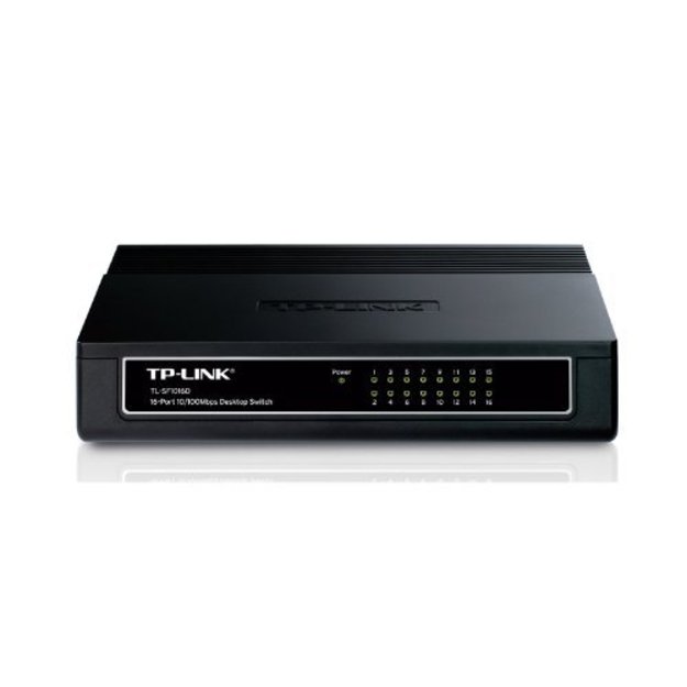 Komutatorius 16PORT 10 100M TL-SF1016D TP-LINK