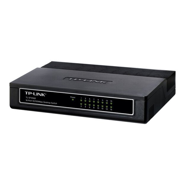 Komutatorius 16PORT 10 100M TL-SF1016D TP-LINK