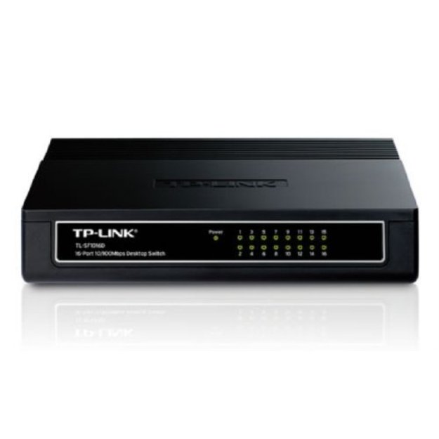 Komutatorius 16PORT 10 100M TL-SF1016D TP-LINK