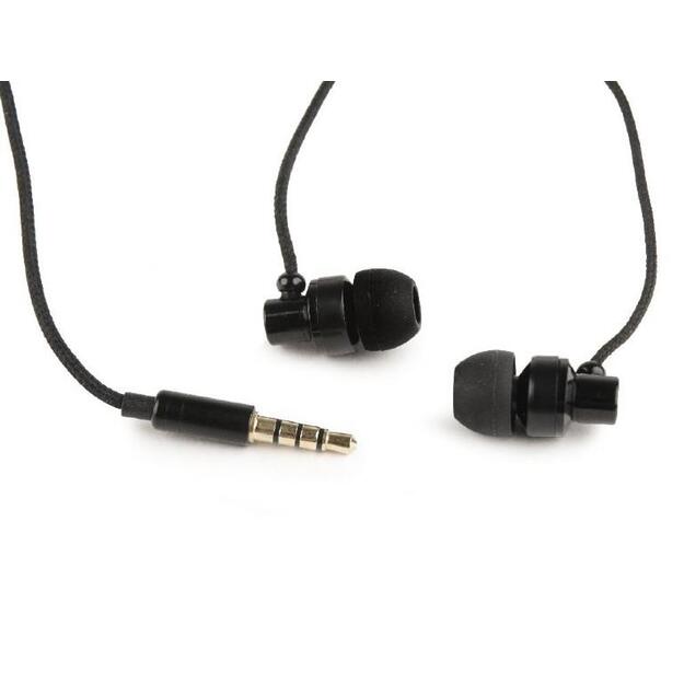 Ausinės vidinės belaidės HEADSET PARIS IN-EAR BLACK/MHS-EP-CDG-B GEMBIRD