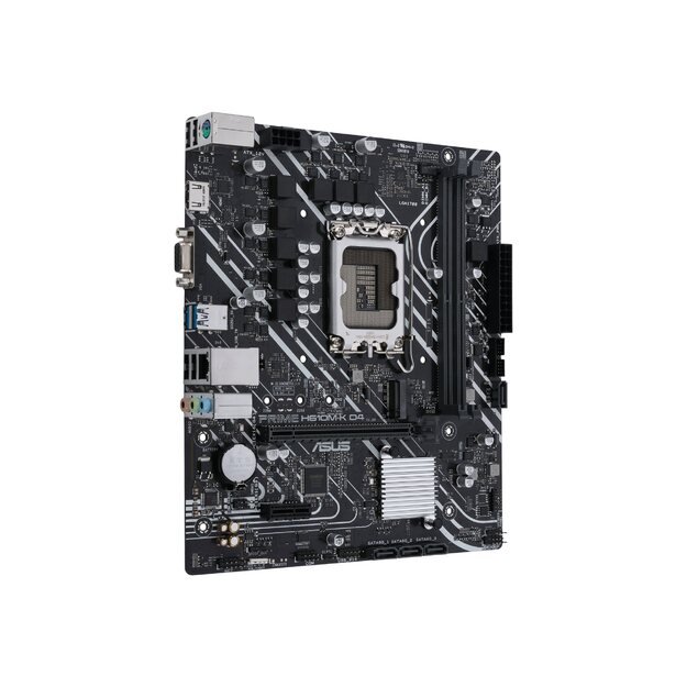 Pagrindinė plokštė ASUS PRIME H610M-K D4 LGA1700 DDR4 mATX MB 20