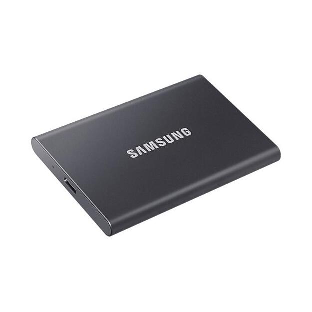 Išorinis kietasis diskas SSD |SAMSUNG|T7|500GB|USB 3.2|Write 1000 MBytes/sec|Read 1050 MBytes/sec|MU-PC500T/WW