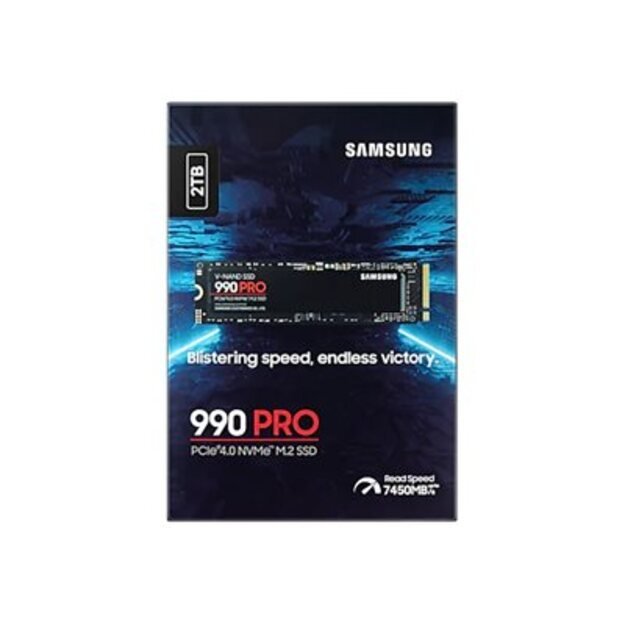 Kietasis diskas (SSD) vidinis SAMSUNG 990 PRO SSD 2TB M.2 NVMe PCIe 4.0 32