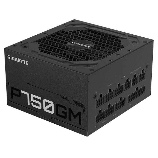 Maitinimo šaltinis kompiuteriui Power Supply|GIGABYTE|750 Watts|Efficiency 80 PLUS GOLD|PFC Active|MTBF 100000 hours|GP-P750GM