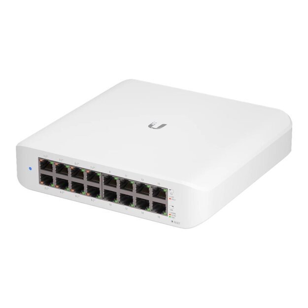Komutatorius |UBIQUITI|USW-LITE-16-POE|Type L2|16x10Base-T / 100Base-TX / 1000Base-T|PoE+ ports 8|45 Watts|USW-LITE-16-POE