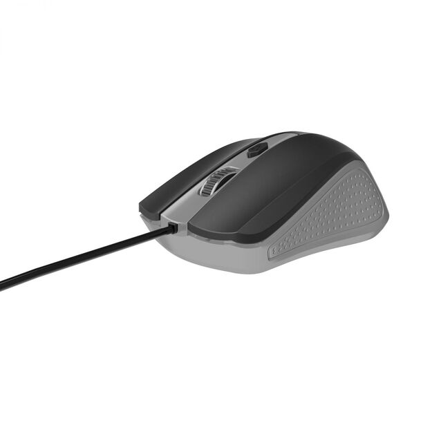 Kompiuterinė pelė laidinė MOUSE USB OPTICAL GREY/BLACK/MUS-4B-01-GB GEMBIRD 4