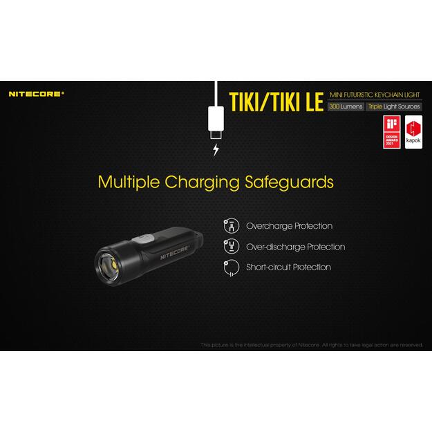 Žibintuvėlis T SERIES 300 LUMENS/TIKI LE NITECORE 2