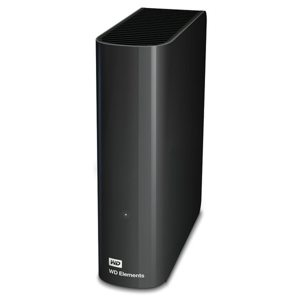 Išorinis kietasis diskas HDD |WESTERN DIGITAL|Elements Desktop|4TB|USB 3.0|Black|WDBWLG0040HBK-EESN