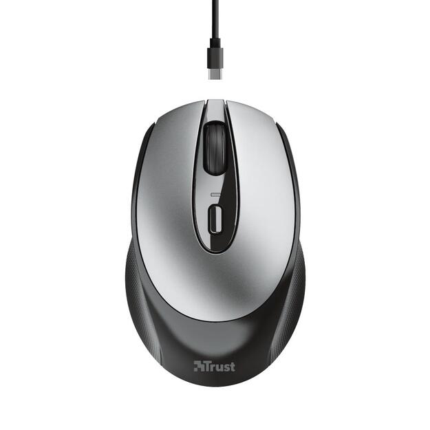 Kompiuterinė pelė belaidė MOUSE USB OPTICAL WRL ZAYA/BLACK 23809 TRUST 6