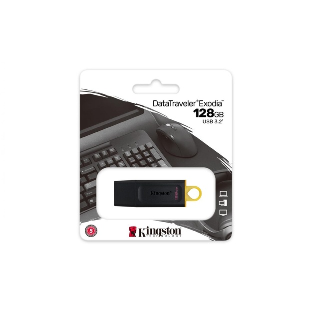 USB raktas USB3.2/128GB DTX/128GB KINGSTON