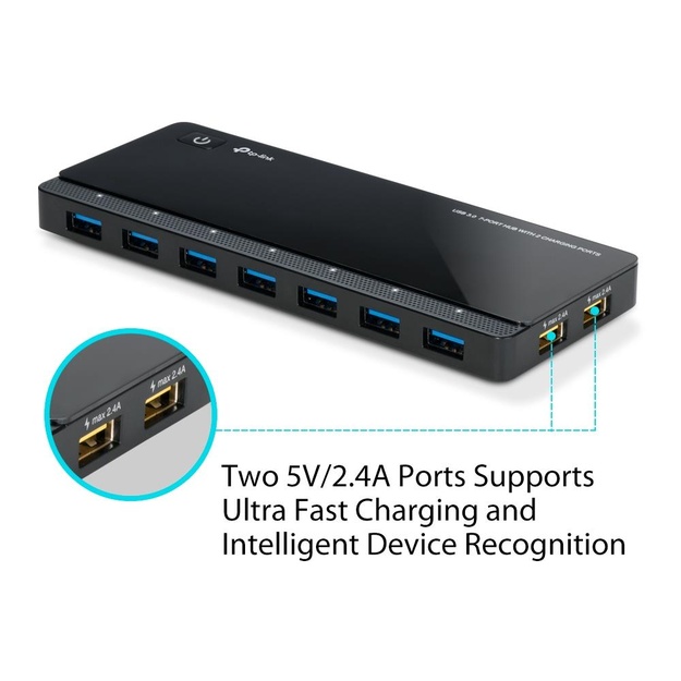 USB šakotuvas HUB USB3 7PORT UH720 TP-LINK