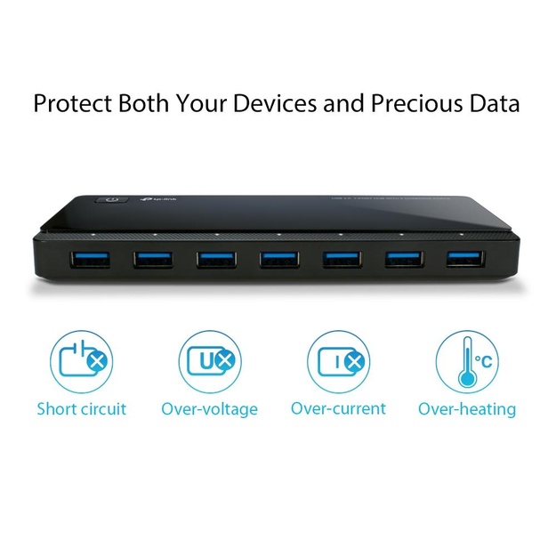 USB šakotuvas HUB USB3 7PORT UH720 TP-LINK