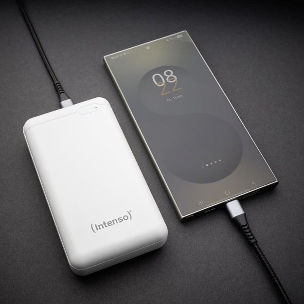 Išorinė baterija USB 20000MAH/WHITE XS20000 INTENSO