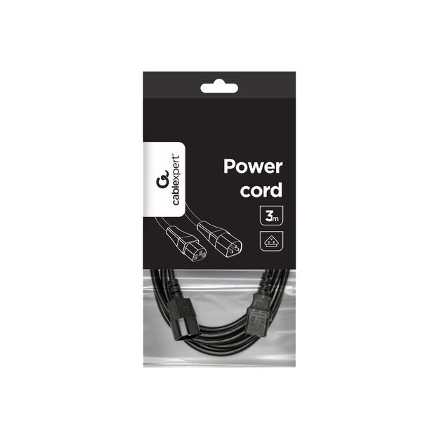 CABLE POWER EXTENSION 3M/PC-189-VDE-3M GEMBIRD