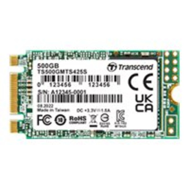 TRANSCEND 500GB M.2 2242 SSD SATA3 B+M Key TLC