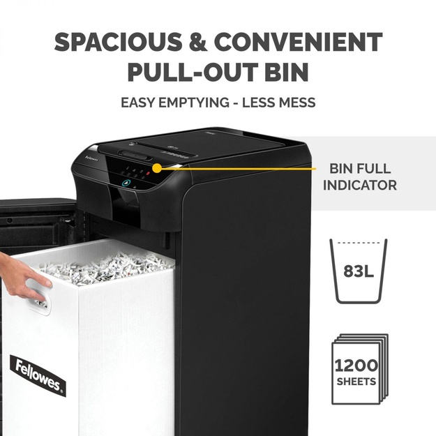 SHREDDER AUTOMAX 550C/4963101 FELLOWES