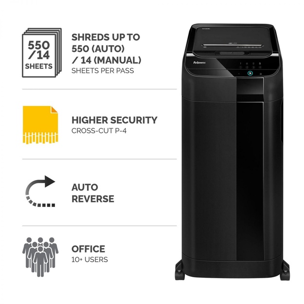 SHREDDER AUTOMAX 550C/4963101 FELLOWES