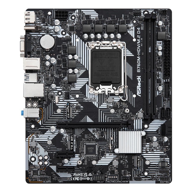 MB B760 S1700 MATX/B760M-HDV/M.2 D4 ASROCK