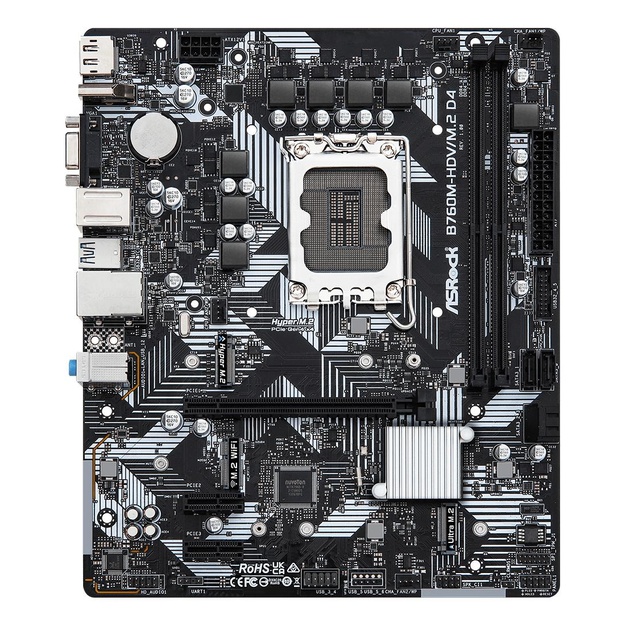MB B760 S1700 MATX/B760M-HDV/M.2 D4 ASROCK