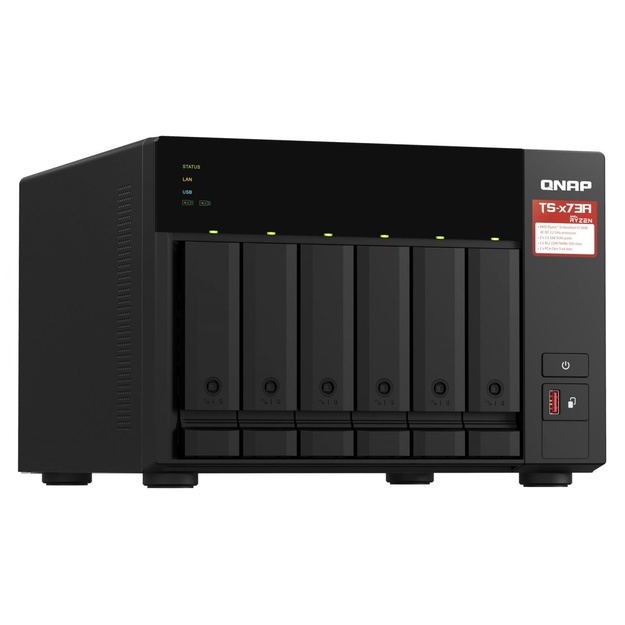 NAS STORAGE TOWER 6BAY 8GB/TS-673A-8G QNAP