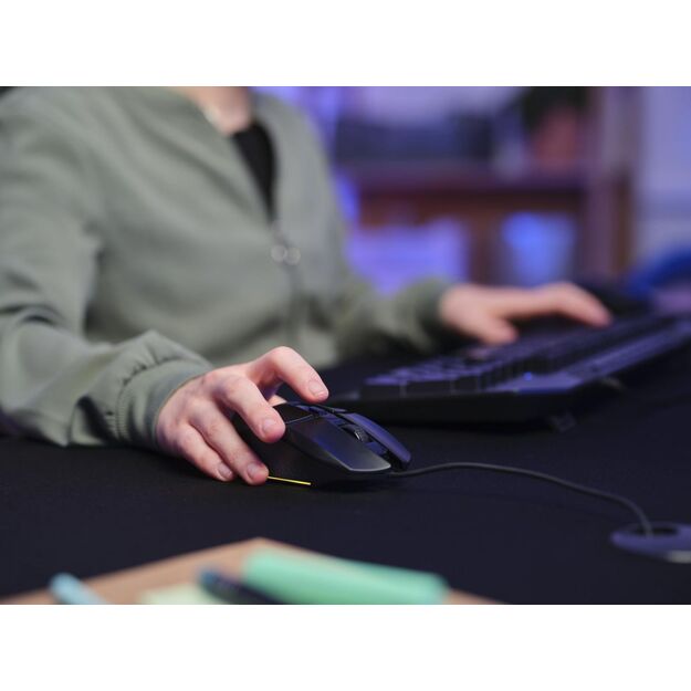 MOUSE USB OPTICAL GAMING BLACK/GXT 109 FELOX 25036 TRUST 10