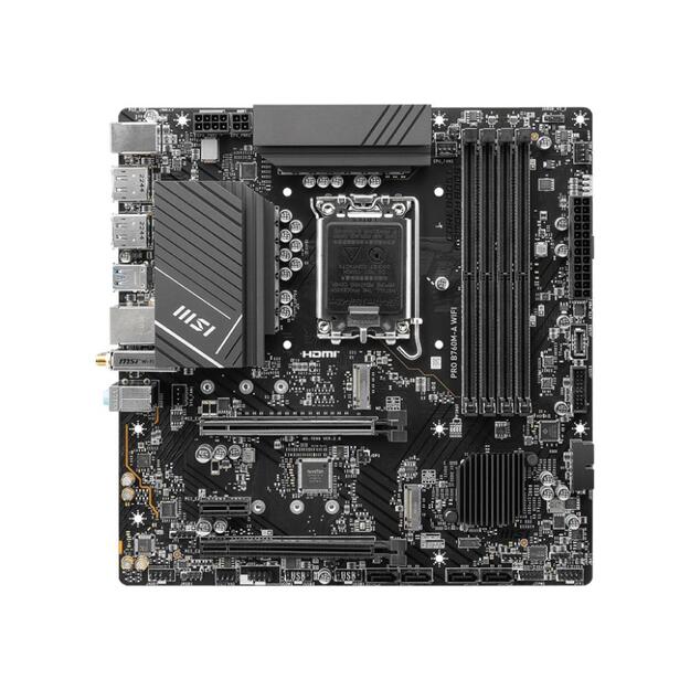 MB B760 S1700 MATX/PRO B760M-A WIFI MSI