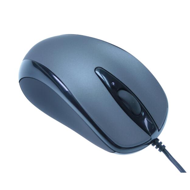 MOUSE USB OPTICAL BLACK/GREY/MROS201 MEDIARANGE 5