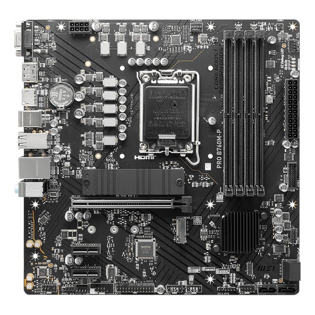 MB B760 S1700 MATX/PRO B760M-P MSI
