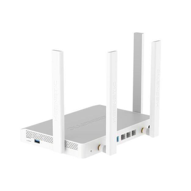 Wireless Router|KEENETIC|Wireless Router|1800 Mbps|Mesh|Wi-Fi 6|USB 3.0|4x10/100/1000M|Number of antennas 4|4G|KN-2311-01EU