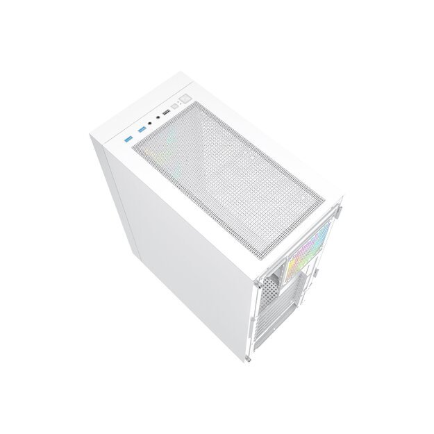 GEMBIRD computer case Fornax 4000 ATX - ARGB backlight white 33
