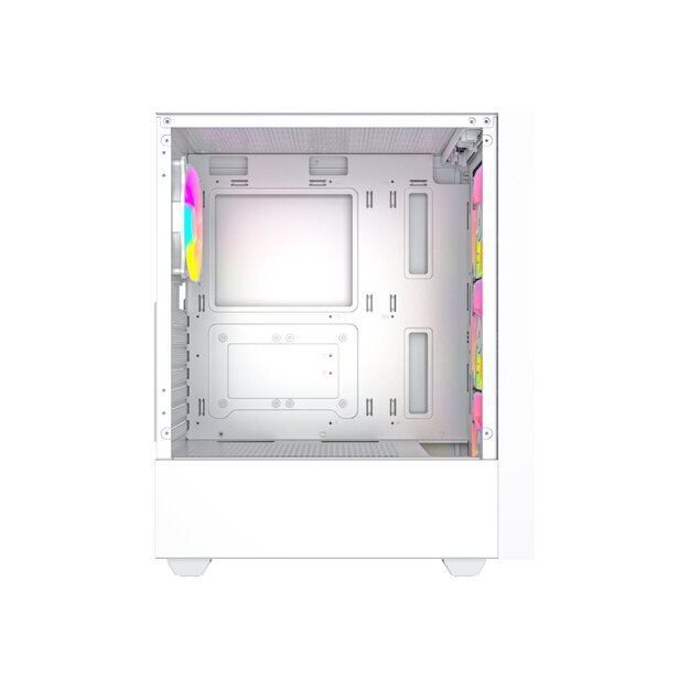 GEMBIRD computer case Fornax 4000 ATX - ARGB backlight white