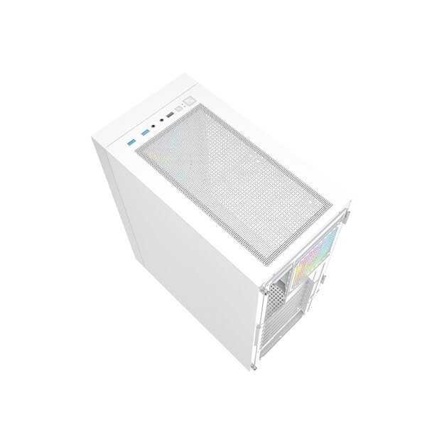 GEMBIRD computer case Fornax 4000 ATX - ARGB backlight white