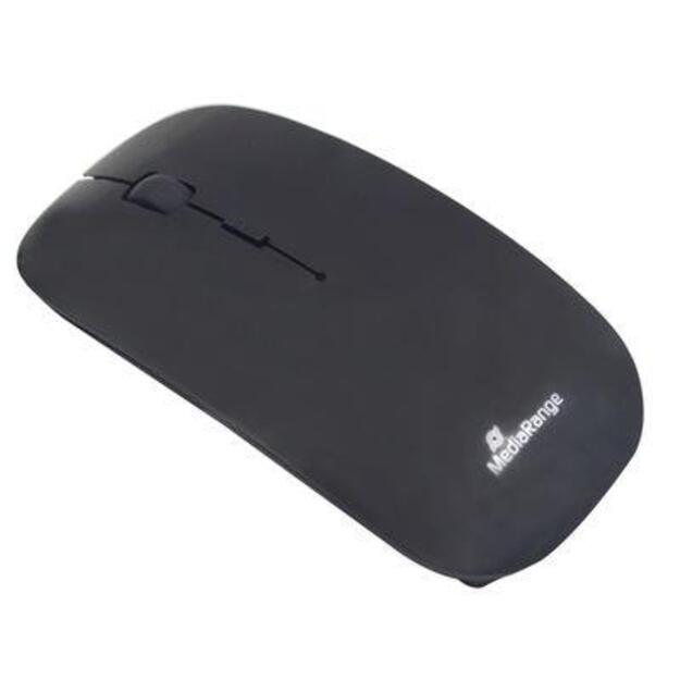 MOUSE USB OPTICAL WRL/BLACK MROS215 MEDIARANGE 4