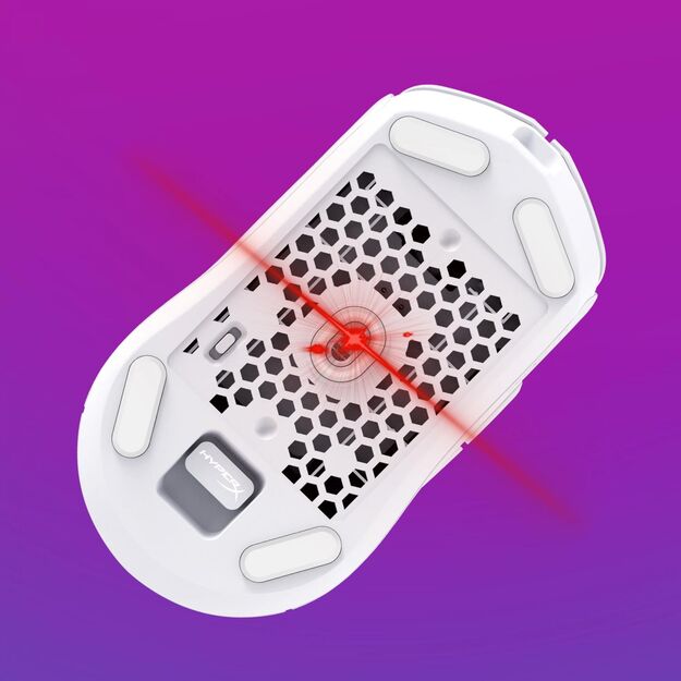 MOUSE USB OPTICAL WRL/PULSEFIRE HASTE 2 WHITE HYPERX 30