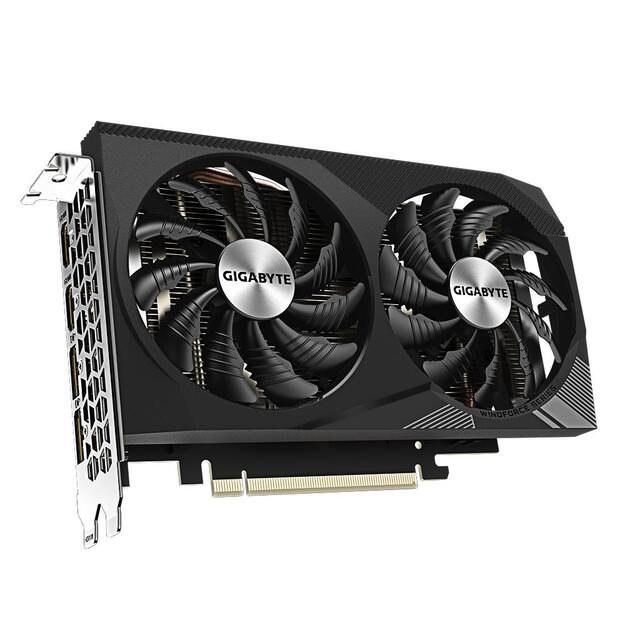 Graphics Card|GIGABYTE|NVIDIA GeForce RTX 3050|8 GB|GDDR6|128 bit|PCIE 4.0 16x|Memory 14000 MHz|2xHDMI|2xDisplayPort|GV-N3050WF2OCV2-8GD 1
