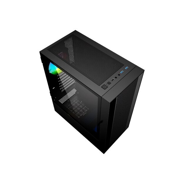 GEMBIRD computer case Fornax 4000 ATX - ARGB backlight black 32