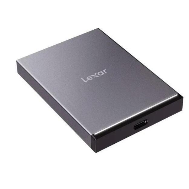 External SSD|LEXAR|SL210|500GB|USB 3.1|Write speed 450 MBytes/sec|Read speed 550 MBytes/sec|LSL210X500G-RNNNG